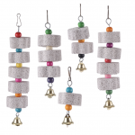 Parrot Grinding Mineral Stone Flowers