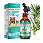 Hemp Oil For Dogs AND Cats Pain,Anxiety,Stress Calming Drops 100% Organic 60ML