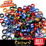 Aluminium 8mm Pigeon Leg Rings Band Foot For Bird Bantam Chicks Quail Doves