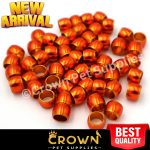 15 PCS Aluminium Closed-loop Leg Bands For Parrots, Doves, Birds, and Pigeons 8MM You Pick Color