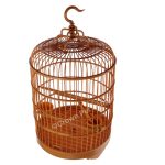 Round Bird Cage Plastic For Small Birds Indoor and Outdoor For Lovebirds & Other