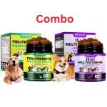 Prebiotic & Probiotic AND 15 IN 1 Multivitamins Treats For Dogs 60 Soft Chews
