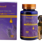 Fish Oil Soft Capsules OMEGA-3 DHA+EPA Supplement For Dogs & Cats Ct 60
