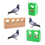 Pigeon Hanging Box Cage Feeding Container Food Feeder