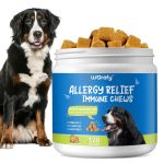 Dog Allergy Relief Chews Dog Itching Skin Relief Treatment Pills 120 Treats