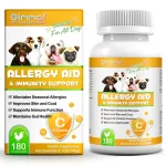 Allergy Chew Supplement for Dogs, Seasonal Allergy, Skin & Coat, Gut Ct. 180